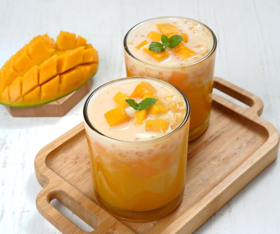 קינוח טפיוקה עם מנגו