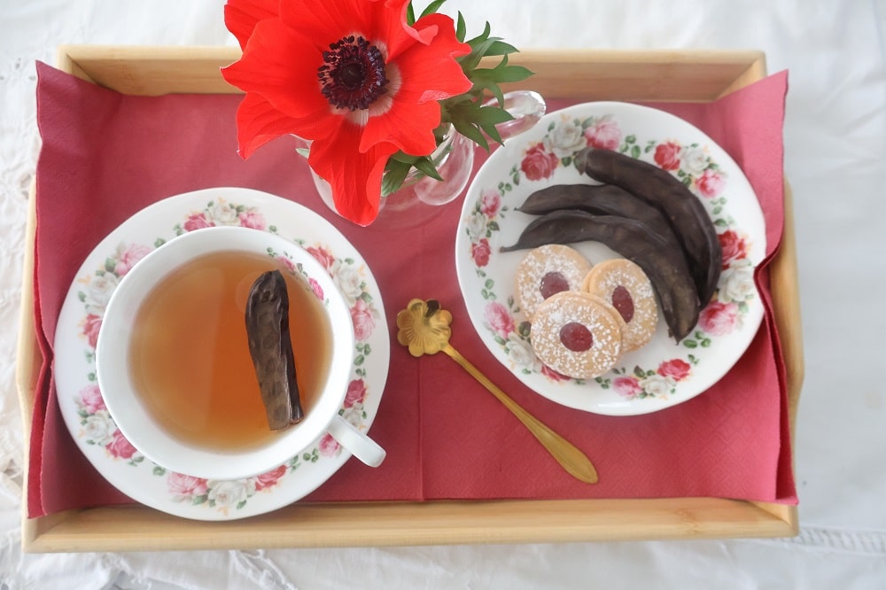 תה חרובים שהוא סופר פוד