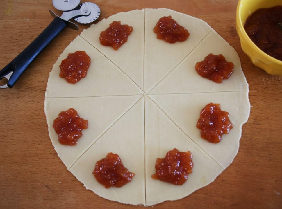 עוגיות מגולגלות שטרודל תפוחים