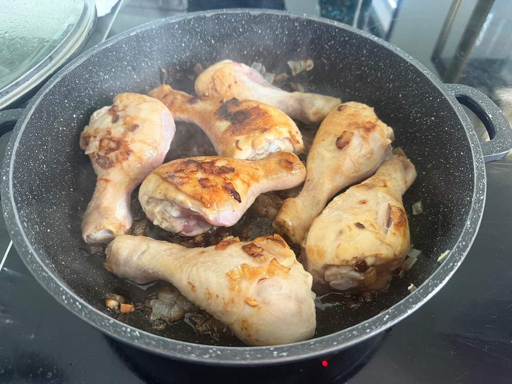 תבשיל עוף עם גריסים