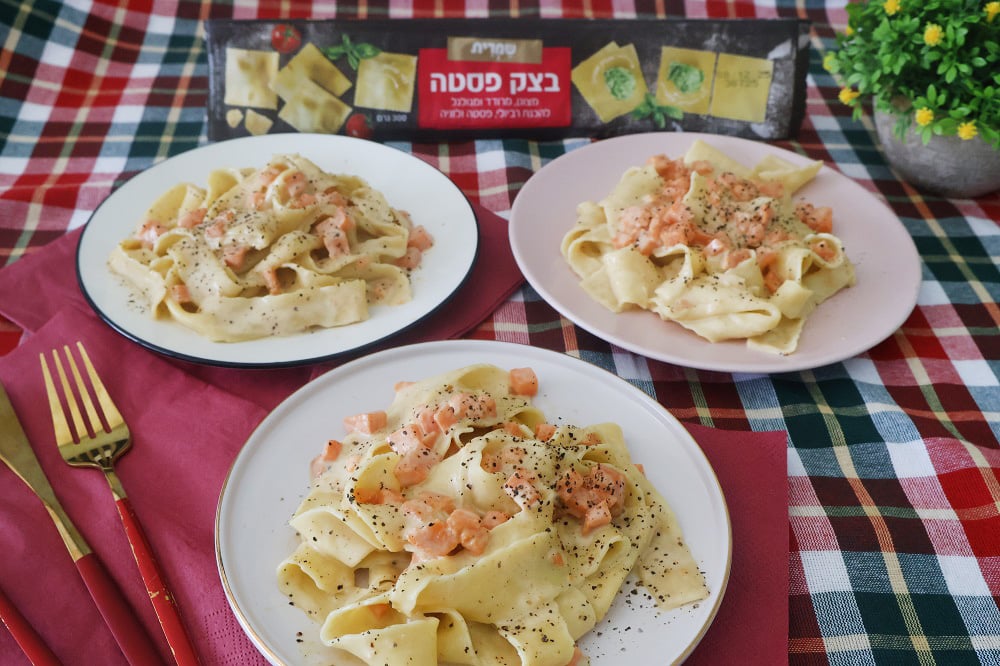 פסטה עם בטטה וקרם קוקוס