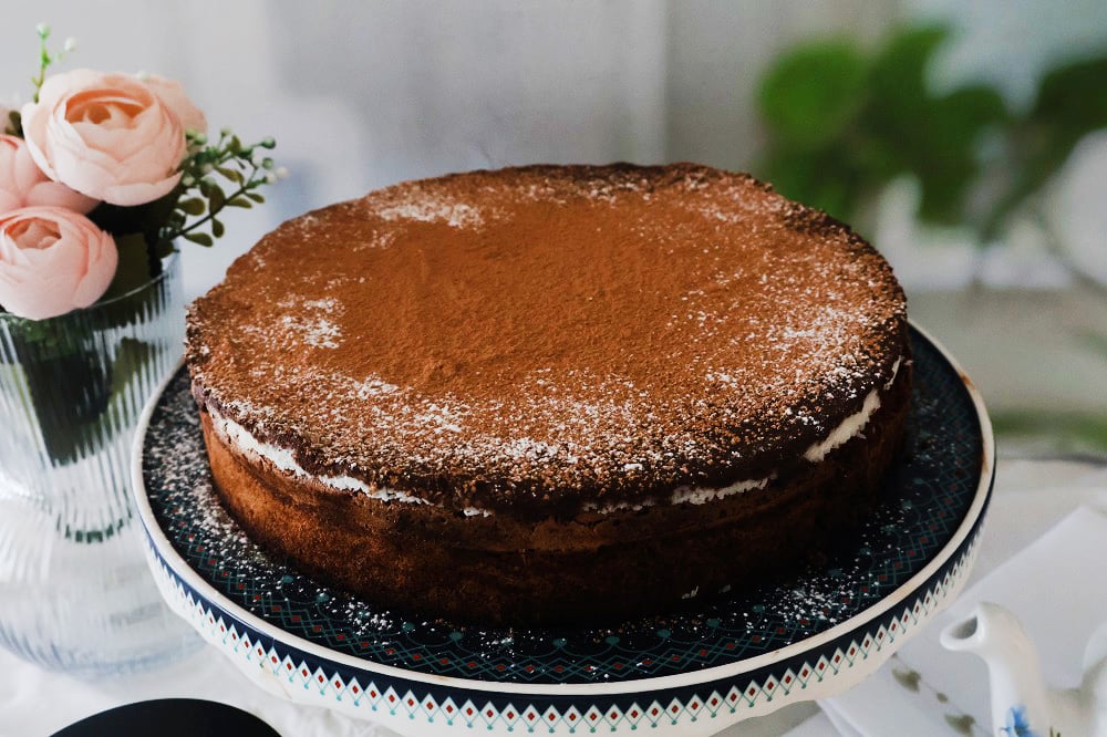 עוגת שוקולד קקאו וקוקוס ללא גלוטן