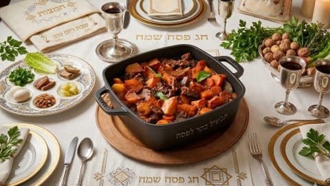 גולש ותפוחי אדמה לשולחן הפסח