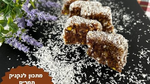 מתכון לנקניק תמרים ופיסטוקים